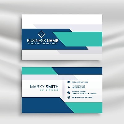 EPS 해외이미지 템플릿 비즈니스 명함 명함템플릿 사람없음 초록색 파란색 세트 브랜딩 컬러 파일형식 벡터 이미지허브