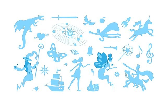 EPS 해외이미지 클립아트 디자인 어린이 백그라운드 컨셉 스티커 일러스트 부분 상상 놀이 동화 요정 이야기 그래픽 세트 우주 웹 꿈 마법사 용 플랫 만화 오브젝트 문학 공상 마법 애니메이션 조립 고립 엘리먼트 왕국 전설 현실 해외일러스트 인터넷 사람 파일형식 벡터 이미지허브