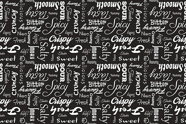 EPS 해외이미지 디자인 배너 음료 음식 백그라운드 컨셉 패턴 일러스트 캘리그라피 텍스트 벽지 미술 타이포그라피 그래픽 단어 검은색 회색 흰색 기록 신선 투명 연기 달콤 맛 매끈함 크림 묘사 만족 질감 매움 입가심 짠맛 필기체 억울 해외일러스트 문자 감정 컬러 무늬 문화예술 감각 파일형식 벡터 이미지허브