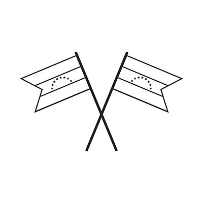 EPS 해외이미지 전통 디자인 문화 물결 선 캠페인 여행 컨셉 일러스트 휴가 미술 경사 이벤트 그래픽 장식 검은색 축제 자유 흰색 축하 깃발 막대기 플랫 만화 선거 심볼 사인 윤곽 깃대 봉 애국심 대각선 교차 고립 독립 베네수엘라 엘리먼트 전국 해외일러스트 컬러 문화예술 남아메리카 민주주의 파일형식 벡터 아메리카 대륙 이미지허브