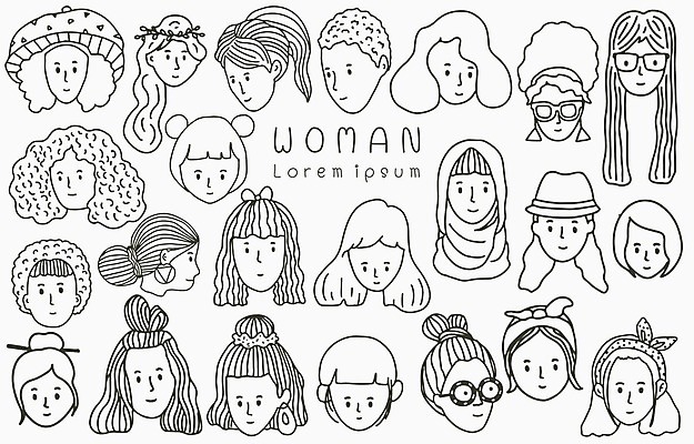 EPS 해외이미지 캐릭터 여자 행복 종이 얼굴 어린이 선 잎 꽃무늬 패턴 일러스트 미소 사람 세트 라벨 검은색 수확 축하 낙서 군중 스케치 수집 문신 심볼 오브젝트 그림 복고 커뮤니티 우표 얇은 미니멀 해외일러스트 일러캐릭터 식물 꽃 감정 컬러 컨셉 무늬 농업 프레임 표정 미술 신체부위 파일형식 벡터 이미지허브