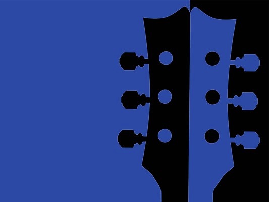 EPS 해외이미지 음악 상징 백그라운드 신체 일러스트 미술 그래픽 파란색 검은색 기타 그림 목 재즈 고립 뮤지컬 블루스 표준 해외일러스트 컬러 현악기 문화예술 신체부위 파일형식 벡터 이미지허브