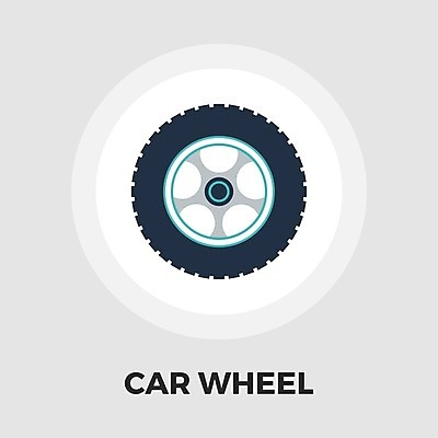 EPS 해외이미지 일러스트 사람없음 타이어 차량부품 해외일러스트 부속품 파일형식 벡터 이미지허브