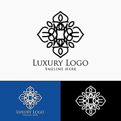 EPS 해외이미지 문양 일러스트 사람없음 파란색 고급 심볼 아라베스크 해외일러스트 컬러 컨셉 파일형식 벡터 이미지허브