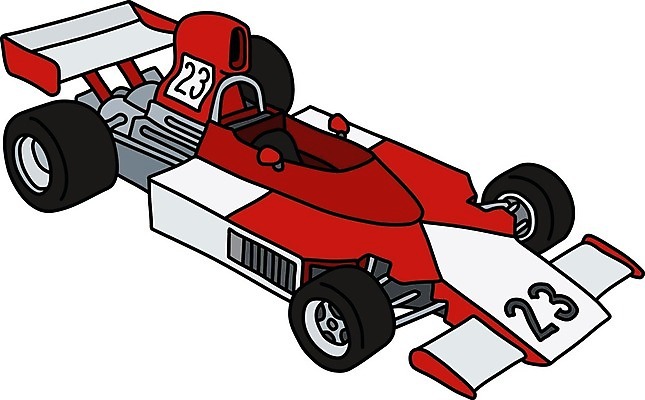 EPS 해외이미지 1 도로 일러스트 교통시설 자동차 빨간색 흰색 레이스 오픈 만화 속도 공식 모터 선로 해외일러스트 길 육상교통 컬러 교통 시설 파일형식 벡터 이미지허브