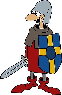 EPS 해외이미지 남자 십자가 일러스트 사람 빨간색 파란색 노란색 역사 칼 헬멧 만화 싸움 전쟁 육군 방패 통조림 병정 전사 옛날 해외일러스트 컬러 모션 군대 보호장비 파일형식 벡터 이미지허브