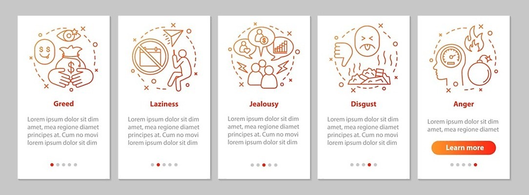 EPS 해외이미지 템플릿 디자인 배너 일러스트 비즈니스 텍스트 모바일 아이디어 사람 그래픽 인포그래픽 분노 어플리케이션 서비스 메뉴 레이아웃 페이지 단계 게으름 욕심 UI 엘리먼트 인터페이스 조언 해외일러스트 감정 컨셉 파일형식 벡터 이미지허브