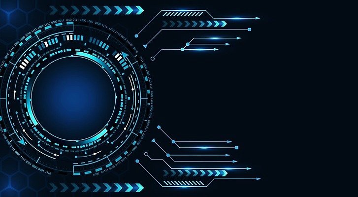 EPS 해외이미지 일러스트 사람없음 디지털 사이버 UI 인터페이스 SF 해외일러스트 파일형식 벡터 이미지허브