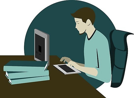 EPS 해외이미지 클립아트 직업 디자인 남자 일러스트 회사 비즈니스 통신 탁자 노동자 직장 사람 금융 컴퓨터 컬러풀 사무실 스크린 모니터 웹 타이핑 키보드 업무 비즈니스맨 작업실 디자이너 만화 종업원 책상 경영자 경영 프로그래머 프리랜서 미니멀 해외일러스트 컬러 가구 인터넷 경제 전자제품 작업 직장인 리더 파일형식 벡터 이미지허브