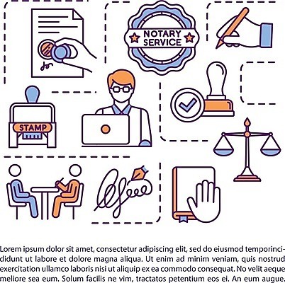 EPS 해외이미지 의자 일러스트 사람모양 저울 앉기 사람없음 책 파란색 도장 주황색 기록 라인아트 손모양 인감 사인_서명 실링스탬프 해외일러스트 모양 선 컬러 가구 모션 서명 파일형식 벡터 손_신체부위 이미지허브