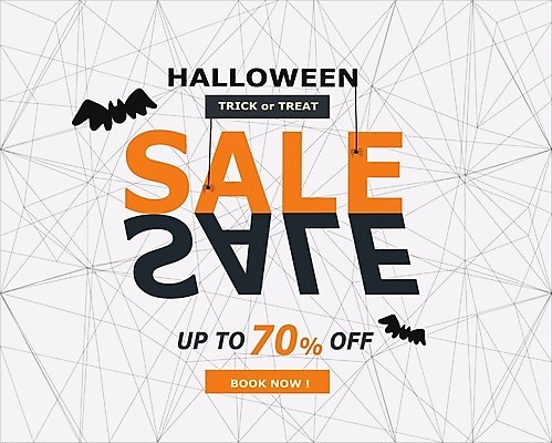 EPS 해외이미지 디자인 낙엽 두마리 일러스트 타이포그라피 사람없음 쇼핑 세일 할로윈 회색 박쥐 폴리곤 해외일러스트 문자 컬러 잎 2 포유류 파일형식 벡터 이미지허브