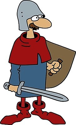 EPS 해외이미지 손 남자 무기 일러스트 경비 사람 빨간색 초록색 칼 만화 손목시계 육군 방패 팔 병정 전사 옛날 해외일러스트 시계 컬러 장신구 군대 안전 신체부위 보호 파일형식 벡터 이미지허브