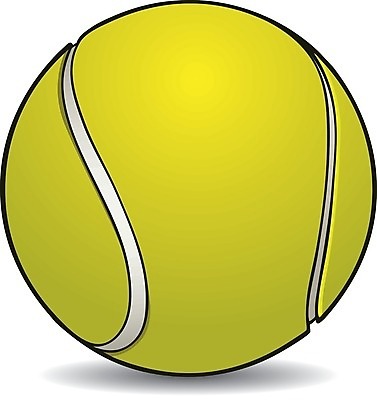 EPS 해외이미지 스포츠 일러스트 공 그림자 초록색 검은색 테니스 흰색 원형 테니스공 오브젝트 그림 윤곽 여의주 현실 해외일러스트 도형 컬러 구기 테니스용품 파일형식 벡터 이미지허브
