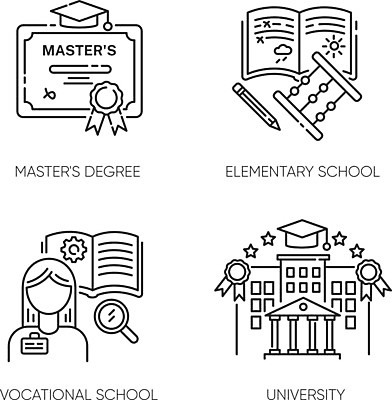 EPS 해외이미지 여자 일러스트 졸업 학교 고등학교 초등학교 한명 대학교 중학교 학위수여 여자한명만 해외일러스트 1 교육 사람 여자만 파일형식 벡터 이미지허브