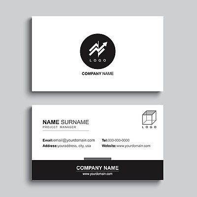 EPS 해외이미지 디자인 화살표 일러스트 명함 사람없음 세트 검은색 흰색 정사각형 심플 테마 스타일 해외일러스트 도형 컬러 파일형식 벡터 이미지허브