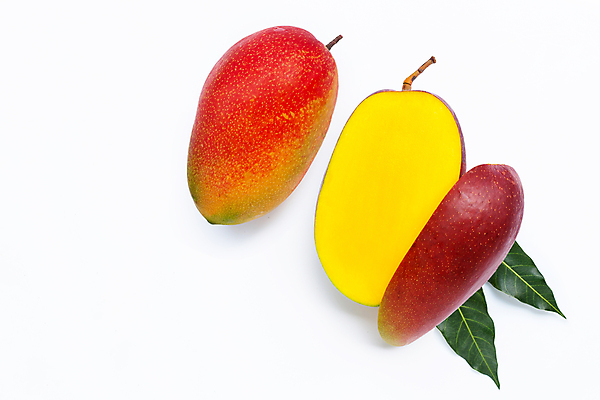 포토 JPG 해외이미지 잎 단면 실내 사람없음 열대과일 흰배경 슬라이스 망고 애플망고 해외포토 식물 백그라운드 과일 내부 흰색 파일형식 이미지허브