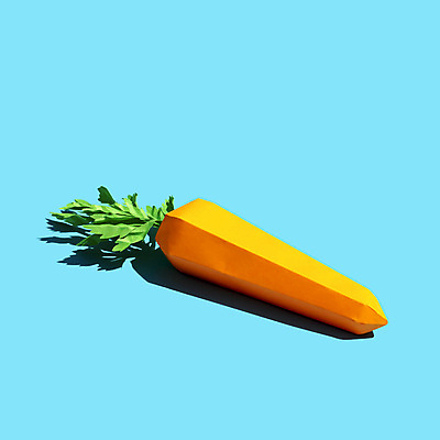 포토 JPG 해외이미지 종이 실내 그림자 사람없음 당근 페이퍼아트 오브젝트 종이공예 파란배경 해외포토 백그라운드 뿌리채소 내부 파란색 공예 파일형식 이미지허브