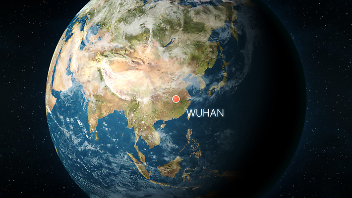 포토 JPG 해외이미지 지구 지도 일러스트 사람없음 세계 지구본 3D 우주 중국 흰색 도시 바이러스 질병 만들기 감염 타이틀 전염병 해외포토 아시아 컬러 의학 모션 디지털합성 파일형식 이미지허브