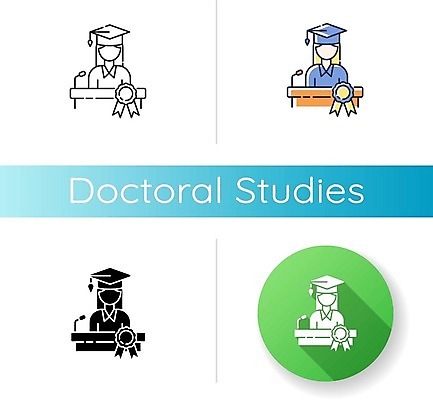 EPS 해외이미지 여자 일러스트 학사모 졸업 졸업식 박사 여러명 성인 세트 졸업가운 성인여자만 해외일러스트 직업 모자_잡화 교육 다수 사람 가운 여자만 성인만 파일형식 벡터 이미지허브