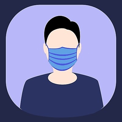 EPS 해외이미지 일러스트 가면 안전 바이러스 해외일러스트 파일형식 벡터 이미지허브