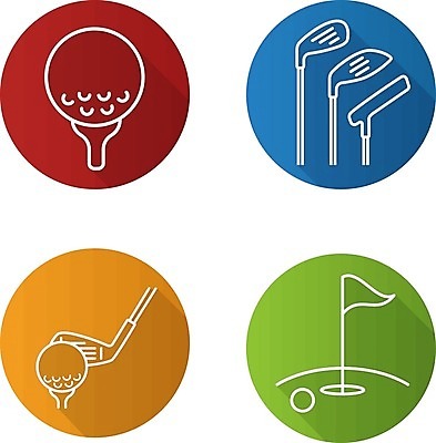 EPS 해외이미지 디자인 선 스포츠 컨셉 밭 골프 일러스트 공 놀이 경기 세트 픽토그램 웹 경쟁 장비 게임 깃발 원형 구멍 막대기 플랫 골퍼 강의 심볼 오브젝트 사인 클럽 윤곽 기어 골프티 때리기 스트라이크 토너먼트 퍼터 항목 활자 스타일 해외일러스트 도형 농업 인터넷 모션 운동선수 골프용품 구기 활자판 파일형식 벡터 이미지허브