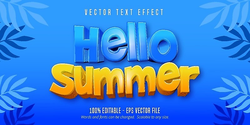 EPS 해외이미지 디자인 알파벳 여행 일러스트 텍스트 타이포그라피 사람없음 그래픽 여름 타이틀 해외일러스트 문자 영어 계절 파일형식 벡터 이미지허브