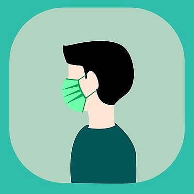 EPS 해외이미지 일러스트 가면 안전 바이러스 해외일러스트 파일형식 벡터 이미지허브