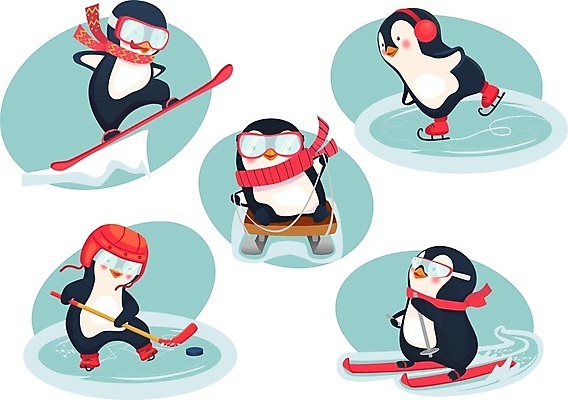 EPS 해외이미지 캐릭터 스포츠 스티커 겨울 일러스트 놀이 스키 사람없음 숫자 점프 경쟁 스케이트 스케이팅 게임 막대기 펭귄 썰매 하키 썰매타기 스노우보더 스케이터 제설기 퍽 플레이어 해외일러스트 일러캐릭터 문자 계절 스포츠용품 컨셉 모션 조류 겨울스포츠 운동선수 구기 전통놀이 제설 하키용품 파일형식 벡터 이미지허브