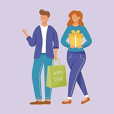 EPS 해외이미지 전신 백인 캐릭터 디자인 커플 기념일 남자 행복 백그라운드 컨셉 일러스트 가족 휴가 기념 아이디어 함께함 선물 사람 이벤트 소년 그래픽 파티 걷기 놀람 기쁨 축하 인사 생일 플랫 만화 제비꽃 심플 바둑 고립 엘리먼트 해외일러스트 일러캐릭터 서양인 꽃 감정 어린이 관계 모션 놀이 표정 예절 파일형식 벡터 이미지허브