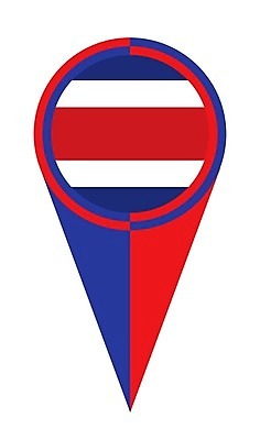 EPS 해외이미지 지도 일러스트 표시 미술 그래픽 빨간색 파란색 세계 라벨 거품 흰색 깃발 원형 만화 스케치 사인 그림 위치 고립 엘리먼트 충고 코스타리카 해외일러스트 도형 컬러 문화예술 프레임 중앙아메리카 파일형식 벡터 아메리카 대륙 이미지허브