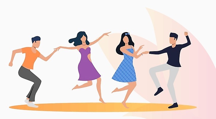 EPS 해외이미지 템플릿 캐릭터 디자인 드레스 여자 남자 포스터 백그라운드 컨셉 일러스트 교실 학교 모션 추상 미술 사람 이벤트 그래픽 컬러풀 파티 웹 공연 댄서 시간 만화 땅 심볼 사인 클럽 고립 살사댄스 엘리먼트 착륙 스타일 유흥 해외일러스트 일러캐릭터 직업 옷 교육 컬러 무늬 인터넷 문화예술 춤 파일형식 벡터 이미지허브