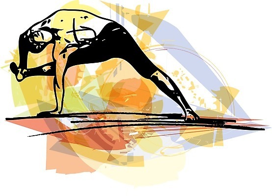 EPS 해외이미지 남자 일러스트 요가 건강 한명 성인 요가자세 필라테스 성인남자한명만 해외일러스트 1 웰빙 포즈 사람 운동 남자한명만 성인남자만 파일형식 벡터 이미지허브