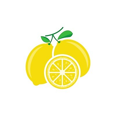 EPS 해외이미지 잎 일러스트 단면 사람없음 노란색 레몬 해외일러스트 식물 컬러 과일 파일형식 벡터 이미지허브