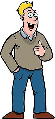 EPS 해외이미지 옷 남자 행복 감정 분홍색 일러스트 성공 미소 사람 파란색 갈색 노란색 검은색 엄지손가락 흰색 최고 OK 만화 승낙 그림 승인 해외일러스트 컬러 컨셉 손가락 표정 손짓 파일형식 벡터 이미지허브