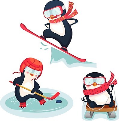 EPS 해외이미지 캐릭터 스포츠 겨울 일러스트 놀이 사람없음 점프 경쟁 게임 막대기 펭귄 썰매 하키 썰매타기 스노우보더 운동가 제설기 퍽 프리스타일 플레이어 해외일러스트 일러캐릭터 계절 컨셉 모션 조류 운동선수 구기 전통놀이 제설 하키용품 파일형식 벡터 이미지허브