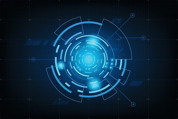 EPS 해외이미지 템플릿 일러스트 그래프 사람없음 그래픽 디지털 계기판 가상 해외일러스트 파일형식 벡터 이미지허브