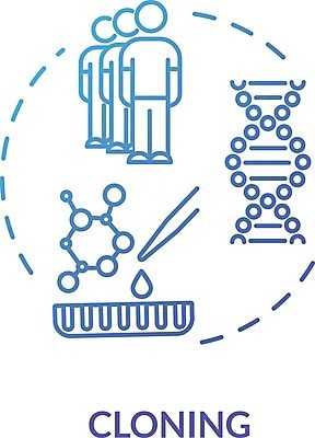 EPS 해외이미지 세포 실험 사람없음 파란색 DNA 생명공학 염색체 공학 복제 인간복제 해외일러스트 교육 컬러 의학 파일형식 벡터 이미지허브