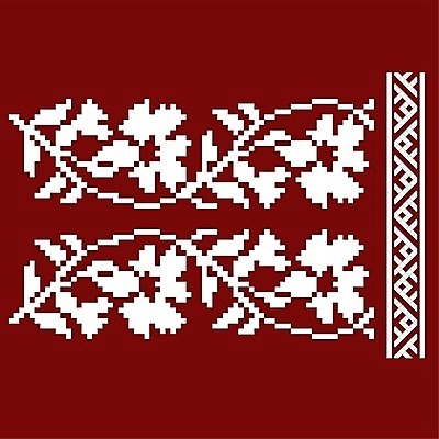 EPS 해외이미지 템플릿 전통 디자인 꽃 리본 문화 선 백그라운드 십자가 잎 꽃무늬 패턴 일러스트 추상 프레임 미술 여러명 그래픽 장식 빨간색 세트 수확 소용돌이 직물 화려 뜨개질 질감 복고 땀 자수 루마니아 러시아인 엘리먼트 우크라이나 전국 스타일 해외일러스트 서양인 식물 유럽 컬러 다수 컨셉 무늬 농업 문화예술 사람 취미 회오리 파일형식 벡터 이미지허브