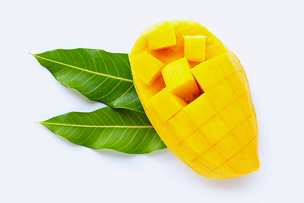 포토 JPG 해외이미지 잎 단면 실내 사람없음 열대과일 흰배경 슬라이스 망고 과일조각 해외포토 식물 조각 백그라운드 과일 내부 흰색 파일형식 이미지허브