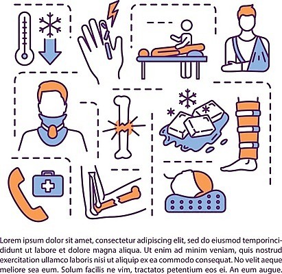 EPS 해외이미지 화살표 일러스트 뼈 사람모양 사람없음 신체부위 파란색 눕기 얼음 주황색 손상 구급상자 온도계 하락 라인아트 얼굴모양 통화 깁스 번개모양 부상자 해외일러스트 자연요소 모양 얼굴 선 컬러 컨셉 모션 사람 의료용품 상처 번개 파일형식 벡터 이미지허브