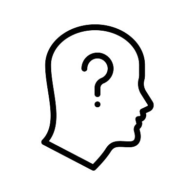 EPS 해외이미지 디자인 남자 실루엣 얼굴 일러스트 아이디어 사람 머리 정보 물음표 마음 선택 질문 뇌 검색 의심 고립 대답 헬프 혼란 해외일러스트 기호 감정 컨셉 촬영기법 신체부위 도움 파일형식 벡터 이미지허브