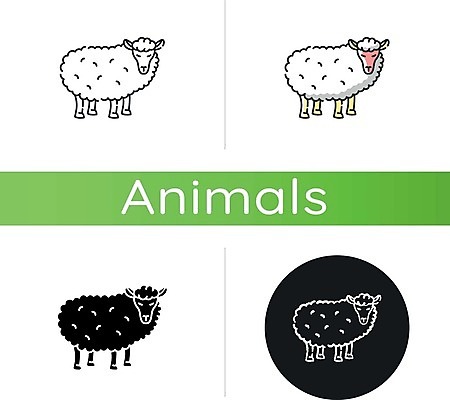 EPS 해외이미지 클립아트 동물 디자인 야생동물 선 컨셉 농업 일러스트 포유류 자연 털 미술 세트 농장 농사 검은색 웹 가축 흰색 시골 양 플랫 수집 심볼 사인 분필 윤곽 팩 양고기 양모 고립 동물상 램 밭일 상형문자 얇은 활자 해외일러스트 문자 산업 컬러 인터넷 문화예술 육류 조형물 화장품 직물 초크 생태계 활자판 파일형식 벡터 식재료 뷰티 인쇄판 인쇄 이미지허브