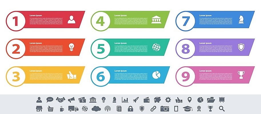 EPS 해외이미지 템플릿 디자인 배너 백그라운드 컨셉 일러스트 비즈니스 부분 통계 아이디어 그래픽 금융 라벨 자료 웹 인포그래픽 정보 업무 9 발표 계획 심볼 오브젝트 사인 보고서 옵션 레이아웃 문서 투자 심플 단계 개발 타임라인 해외일러스트 인터넷 프레임 경제 숫자 작업 파일형식 벡터 이미지허브