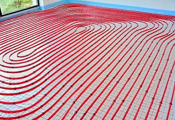 포토 JPG 해외이미지 산업 바닥 주택 실내 따뜻함 사람없음 내부 빨간색 물 반사 방 뜨거움 은색 플라스틱 아래 은박지 시스템 난방 튜브 온도 땅바닥 라디에이터 설치 파이프라인 해외포토 자연요소 컬러 재질 건물 방향 파이프_관 위치 파일형식 이미지허브