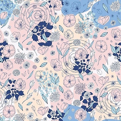 EPS 해외이미지 모양 식물 결혼 백그라운드 잎 꽃무늬 패턴 일러스트 자연 벽지 추상 그래픽 컬러풀 장미 정원 봄 수확 벚꽃 우아함 낙서 스케치 그림 유기농 복고 손그림 해외일러스트 웰빙 계절 꽃 컬러 컨셉 무늬 농업 미술 이벤트 생태계 파일형식 벡터 이미지허브