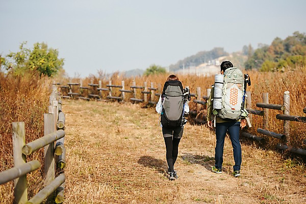 포토 JPG 주간 전신 커플 여자 남자 여행 배낭 아웃도어 사람 20대 성인 야외 두명 뒷모습 울타리 걷기 가을풍경 트래킹 산책로 한국인 가을 시골길 억새밭 성인만 강천섬 국내포토 여주시 자연요소 계절 길 뷰포인트 섬 가방 관계 모션 레저 동양인 풍경 청년 담장 억새 경기도 파일형식 여주_지역 가을_계절