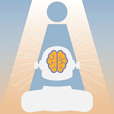 EPS 해외이미지 디자인 백그라운드 컨셉 일러스트 추상 미래 사람 타이포그라피 그래픽 플랫 로봇 뇌 복고 윤곽 혁명 인공 지능 AI_인공지능 해외일러스트 문자 무늬 파일형식 벡터 이미지허브