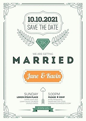 EPS 해외이미지 리본 결혼 잎 일러스트 결혼식 화살 사람없음 연두색 하트 청첩장 해외일러스트 모양 식물 카드_감사 이벤트 초록색 파일형식 벡터 이미지허브