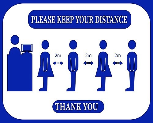 EPS 해외이미지 클립아트 일러스트 거리 건강 안전 사람 바이러스 보호 계산원 고립 해외일러스트 직업 컨셉 파일형식 벡터 이미지허브