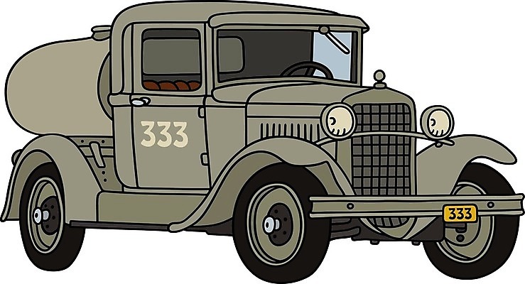 EPS 해외이미지 일러스트 자동차 사람없음 빈티지 클래식 복고 클래식카 해외일러스트 육상교통 컨셉 승용차 파일형식 벡터 이미지허브